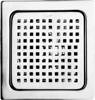 Phễu thoát sàn PTS06 SUS 304 (120x120) D60-D90