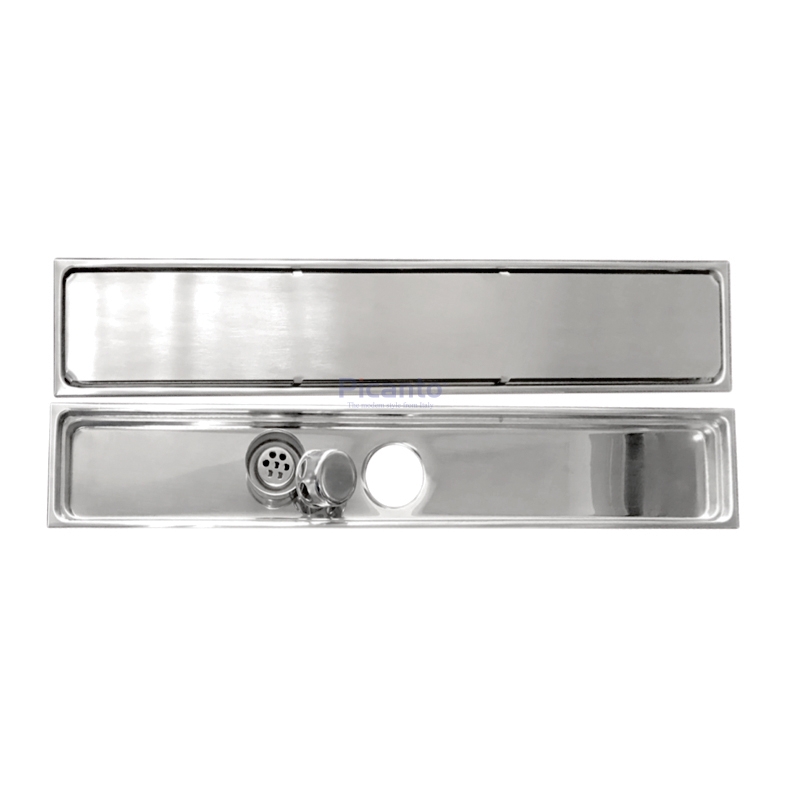 Phễu thoát sàn  PT S- 03 SUS 304 ( 100x600) D60-D 90